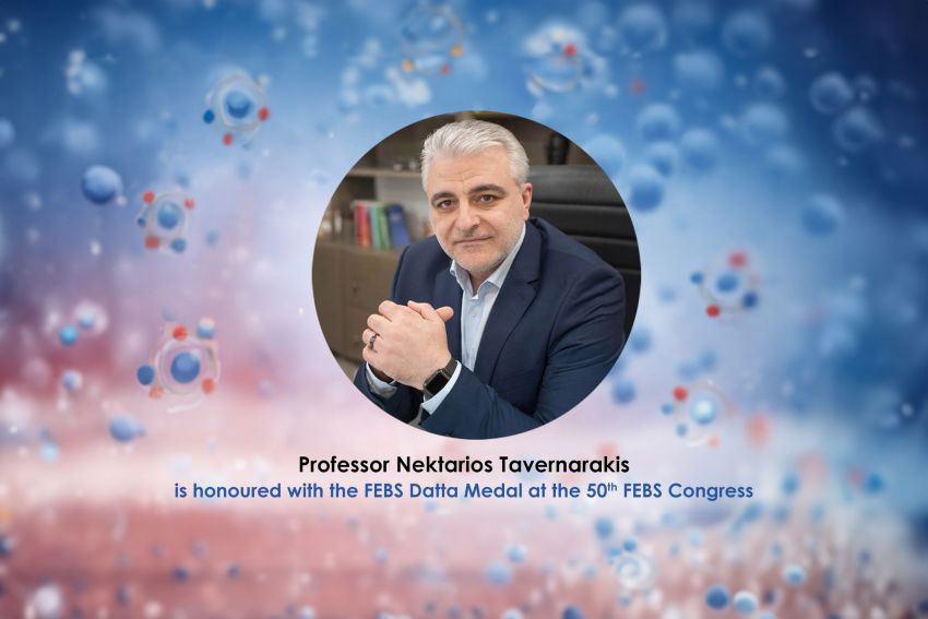 Professor_Nektarios_Tavernarakis_is_honoured_with_